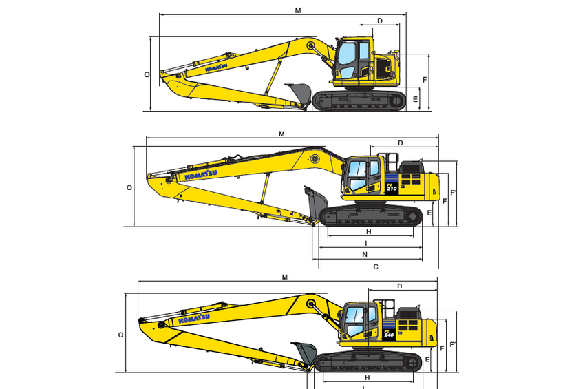 Excavator Range SLF/LR