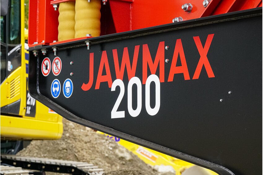 Concasor cu fălci Jawmax 200